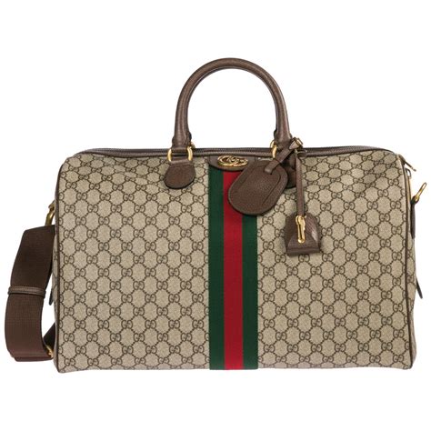 mens duffle bag gucci|gucci men's weekend bags.